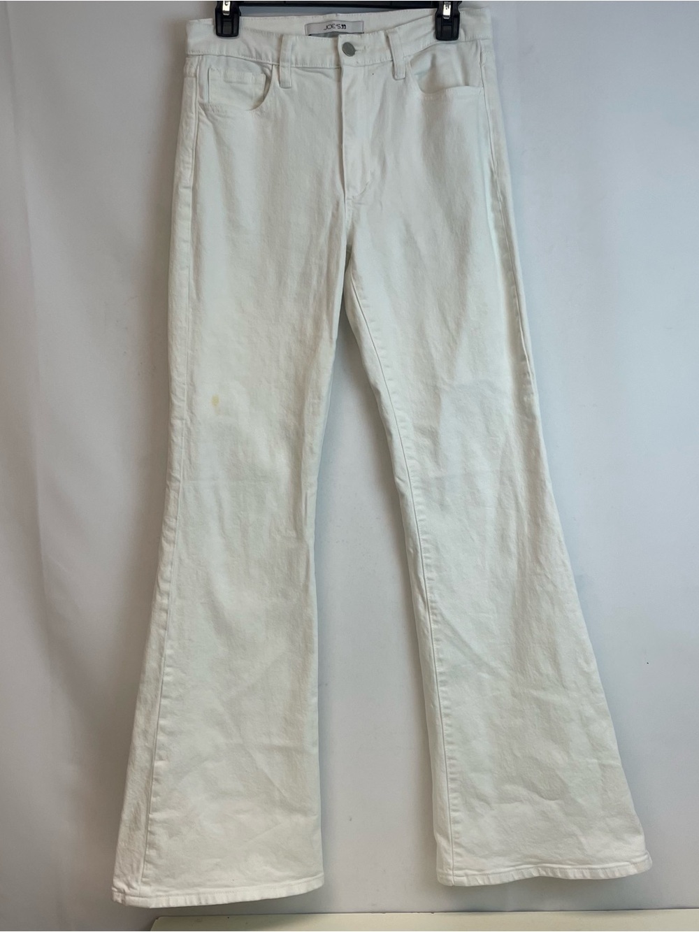 Joe's Jeans White Flare Wide-Leg Jeans
